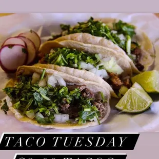 taco tuesday $ 2 00 tacos