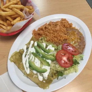 Cheese Enchiladas