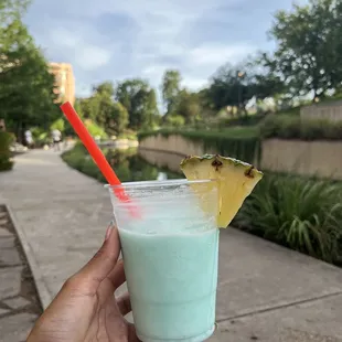 Curaçao pina colada