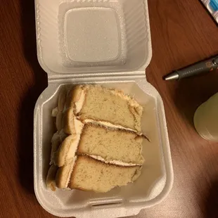 Banana pudding cake.