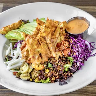 Chipotle Chicken &quot;Bacon&quot; Salad