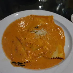 Lobster ravioli