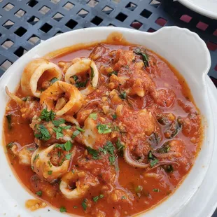 Sautéed calamari! Yum