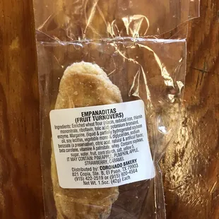 Packaged traditional snacks