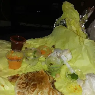 Salsa's real weak... Real real weak..