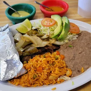 Carne Asada Plate