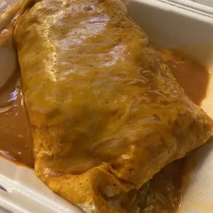 Deluxe Carne Asada Burrito Wet