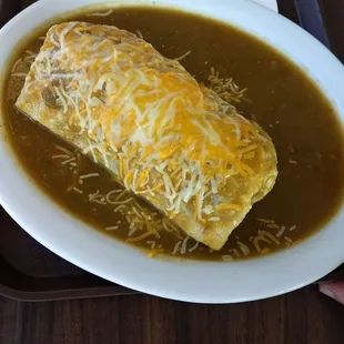 Shredded Beef Burrito