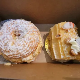 Paris-Brest &amp; Bouche de Noel