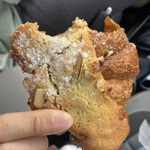 Almond croissant