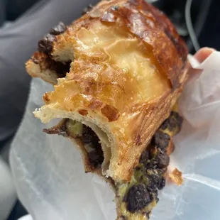 Croissant aux amandes (chocolate)
