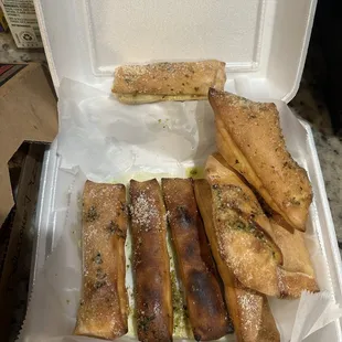 Garlic Parmesan Breadsticks