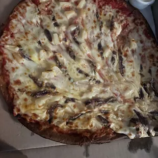 Double anchovies double pineapple