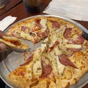 Turkey bacon and cheese