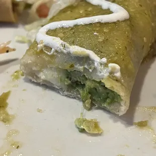 Avocado enchilada