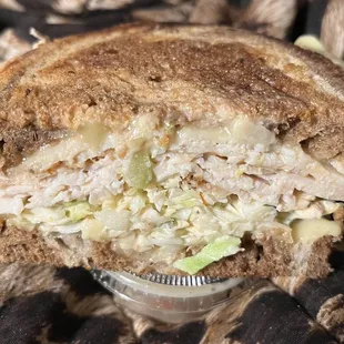 Stacked Turkey Sandwich