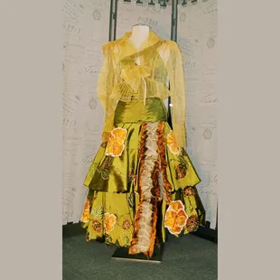 Latin influenced formal dress