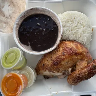 Quarter Chicken Lunch Special