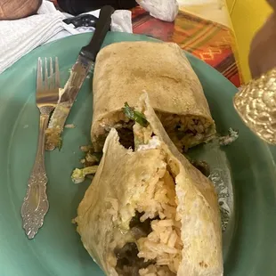 Supper burrito