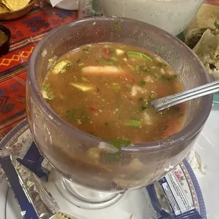 Coctel de camarón