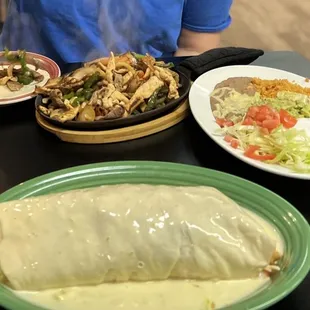 a person eating a burrito