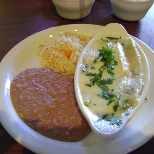 Spinach Enchiladas