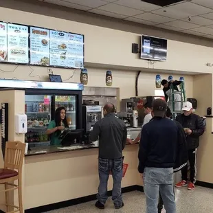 Menu/Cashier