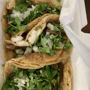 Carne asada tacos