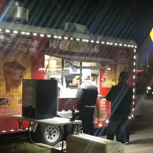 La Guadalupana (in Napa parking lot)