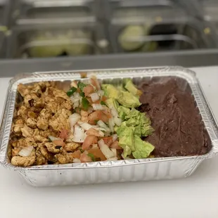 Not your average chicken and rice bowl. This is made with an East Coast twist.