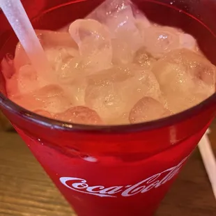 The horchata is nice - flavorful, can taste the rice