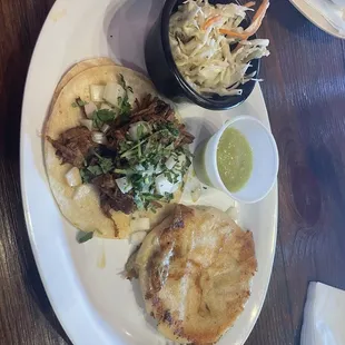 Barbacoa taco  laroco pupusas