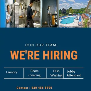 Lobby Attendant needed at Abbey Resort from April 1st, 2021