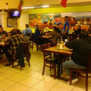 interior, waffles