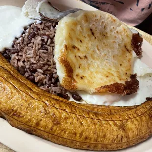 a plate of food