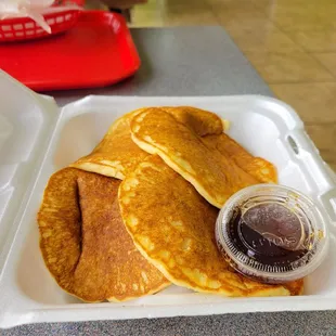 Pancakes ($4.50)