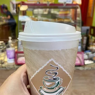 Cafe con leche for the breakfast win!!