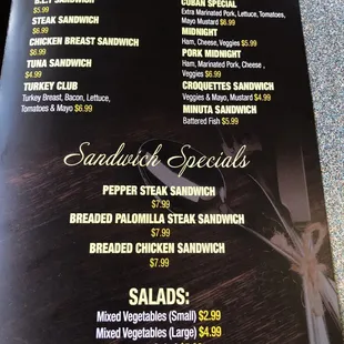 Cuban sandwich all the way pressed