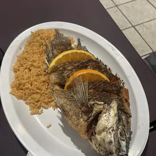 Fried Tilapia