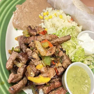Fajitas beef