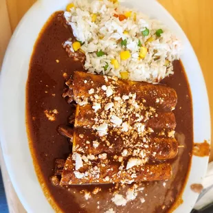 Chicken enchilada mole