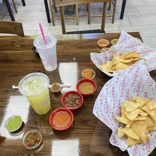 Free chips and salsa