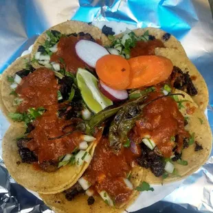 Tacos de asada
