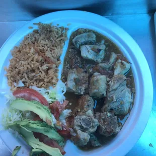 Es pecial del día costillas de puerco