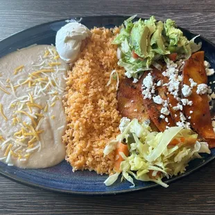Carnitas enchiladas Michoacán style