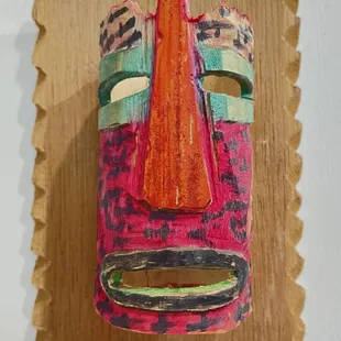 Tiki Head by Mark Gustafson