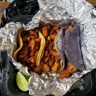 Pescado Guisado Fish Tacos