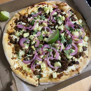 Al Pastor Pizza