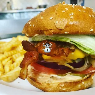 burger, food, burgers