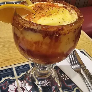 Mango chamoy margarita - YUM!